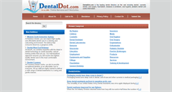 Desktop Screenshot of dentaldot.com